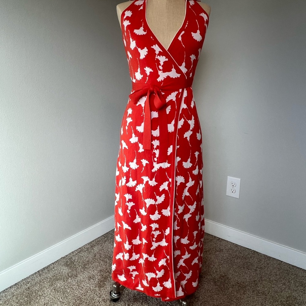 Diane von Furstenberg x Target Orange Wrap Dress